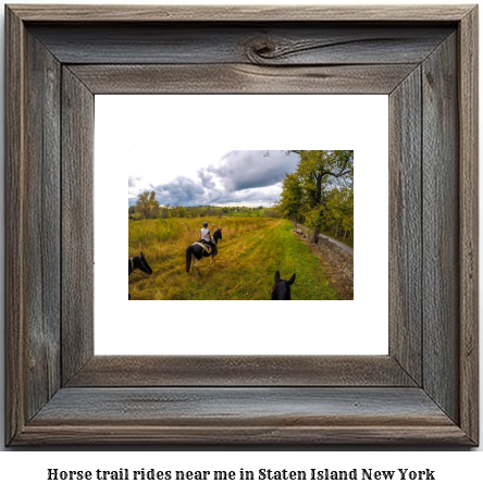 horse trail rides near me in Staten Island, New York